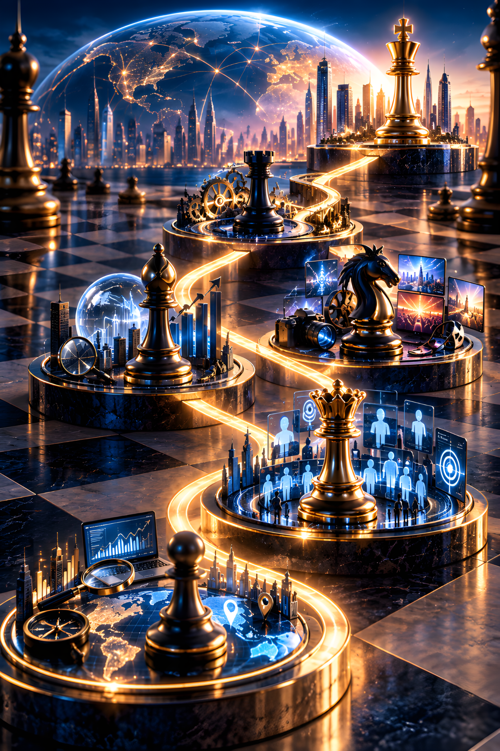 CME six strategic moves