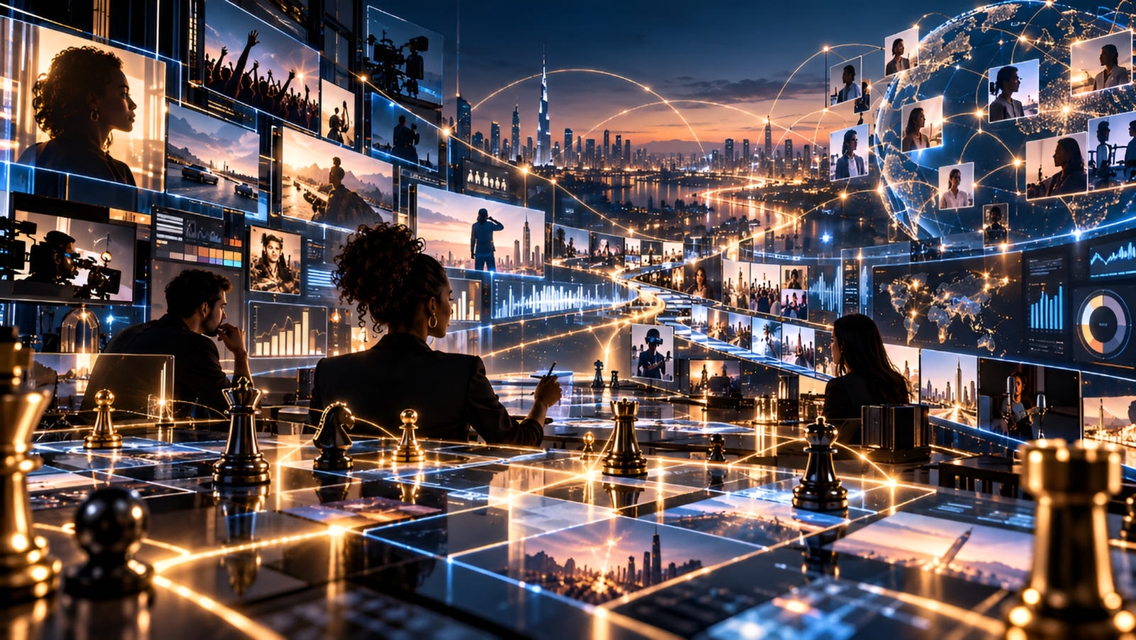 CME strategy, media and storytelling working as one connected system