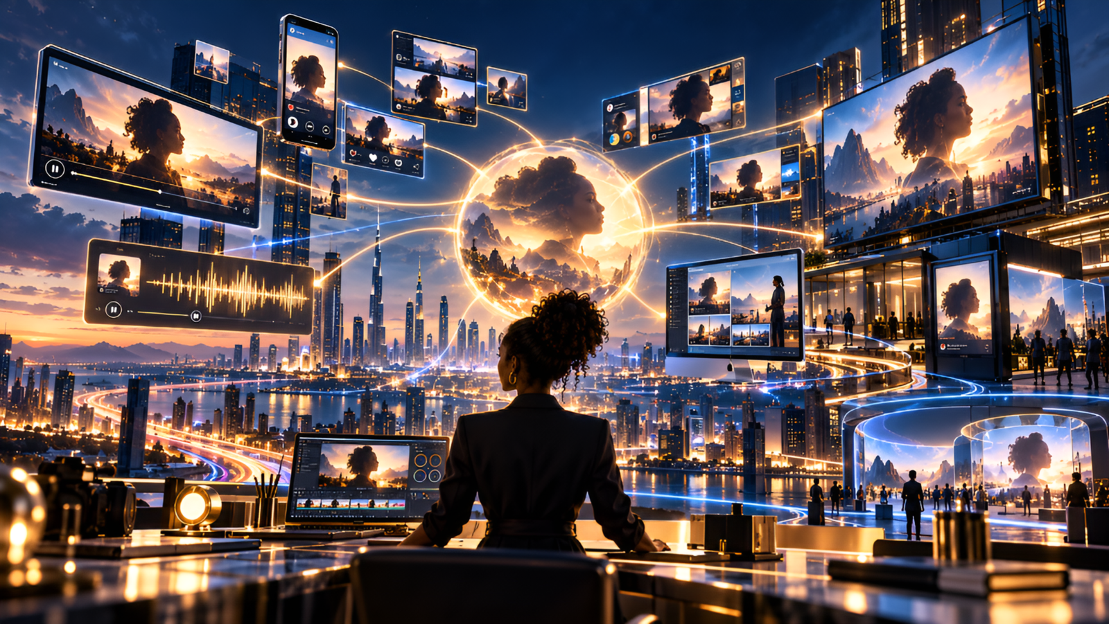 One CME vision expressed across connected media platforms